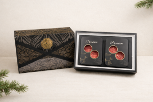 1+등급 횡성한우 명품 선물 세트 2구 등심 구이용 로스 800g