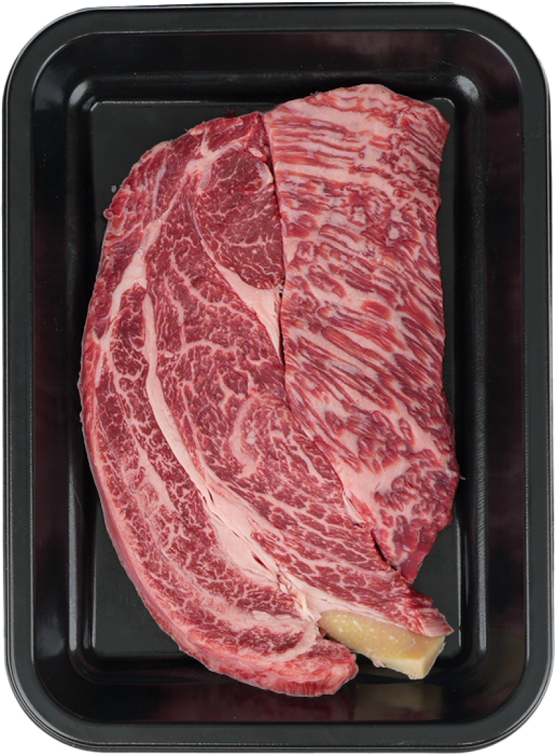 강원더몰,1+등급 횡성한우 명품 선물 세트 2구 등심 구이용 로스 800g