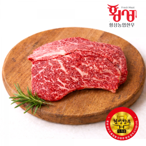 횡성농업한우 횡성한우 1+ 등급 등심 200g